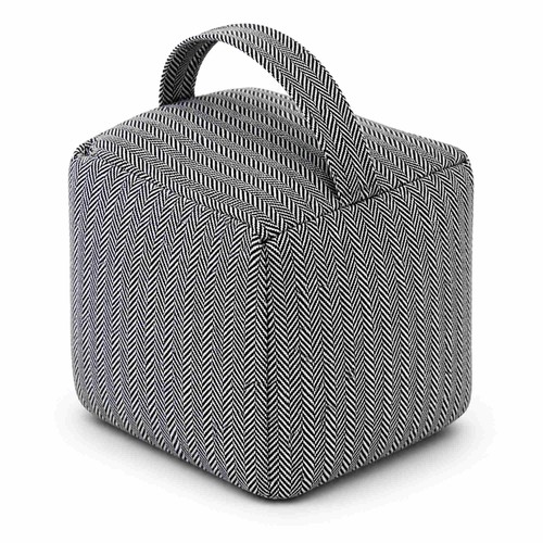 Fabric heavy weighted cube - fabric,
