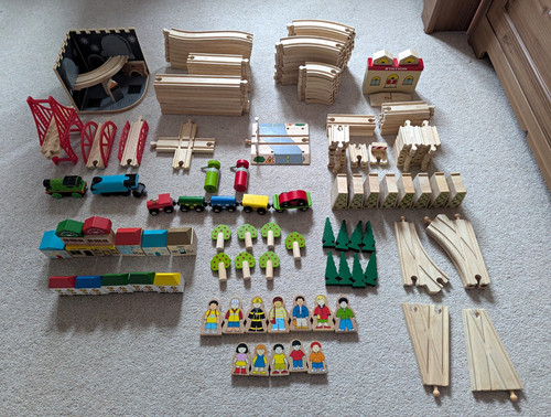Huge wooden brio big jigs - huge,