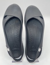 Crocs Black Flats Jayna Women