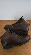 Brasher Hillmaster Gore-Tex Walking Hiking Brown Leather Boots Size UK 9