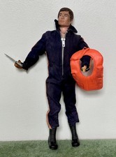 Vintage Action Man Brown Flock