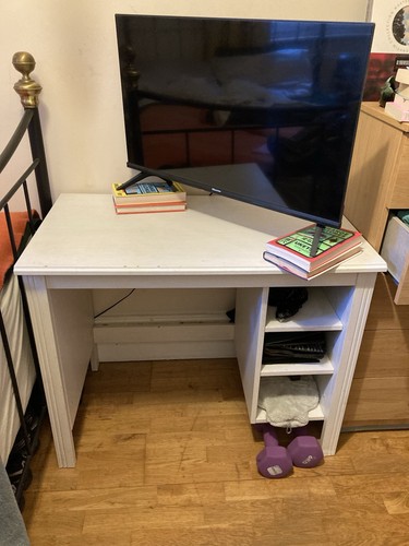 Ikea brusali white computer - brusali,