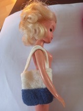 Vintage Sindy Towelling Fabric
