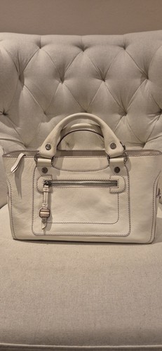 Celine white leather boogie - leather,