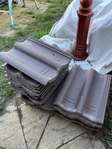 Double roman roof - double,