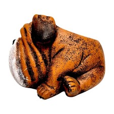 Dog Shaped Flower Pot Bulldog Planter Indoor Outdoor Garden Ornament