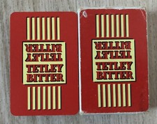 A pack of Waddingtons TETLEY BITTER Ale Beer Advertising playing cards
