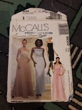 Mccalls  Evening dress Sewing Pattern Wedding  Prom Dress Pattern 9225 Size 14