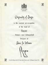 Original 1955 advert for H