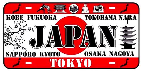 Japan flag license - flag,