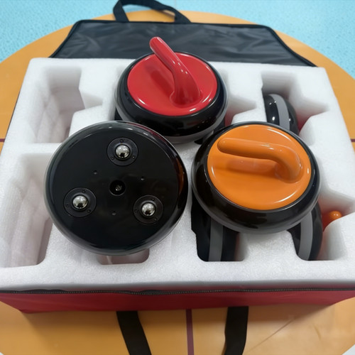 Curling stones indoor - curling, easy