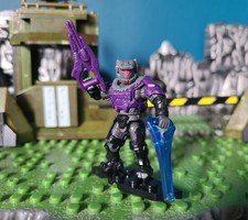 Halo Mega Construx Spartan Wolf armour Figure (Custom built mod)