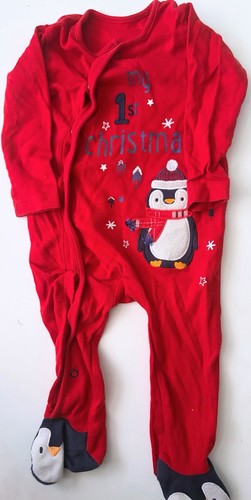 Christmas baby grow months - christmas,