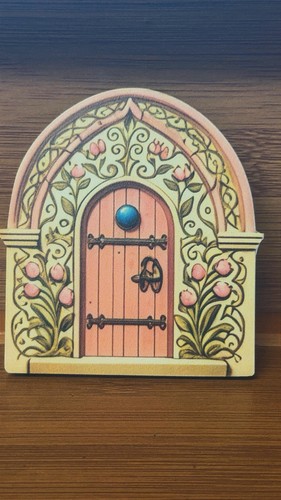 New whimsical wooden fairy - new,