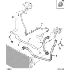 Radiator Outlet Hose - Citroen