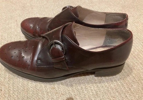 Clarks brown burgundy - /,
