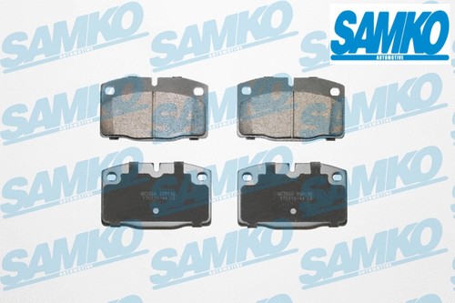 Front brake pad set - front, disc