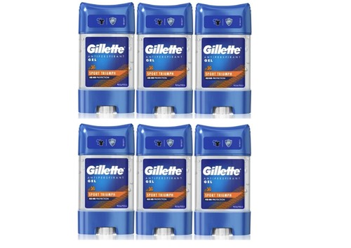 Gillette antiperspirant - 6x,