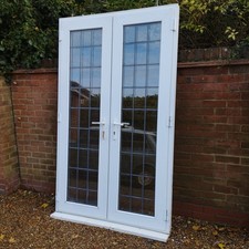 exterior external Upvc double Glazed french doors with cill