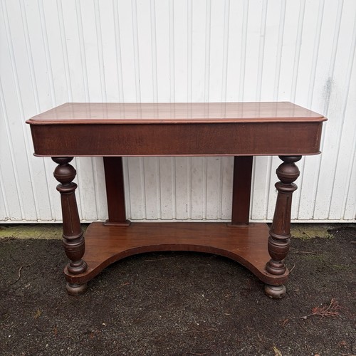 Victorian antique console - antique,