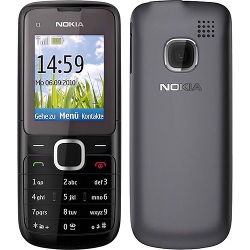 Nokia 607 black 1 - c1-01,