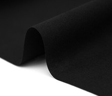 Black Calico Fabric 100%