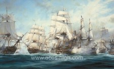 Nelson 'The Battle of Trafalgar'  - Limited Edition Print by Robert Taylor