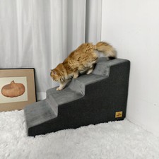 Dog Stairs Ramp Small Pet Dogs and Cats 3-Step 4-Step Dog Steps to High Bed Sofa