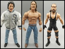 3 Mattel WWE Elite Figures
