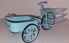 Metal Bike Ashtray And Match Holder