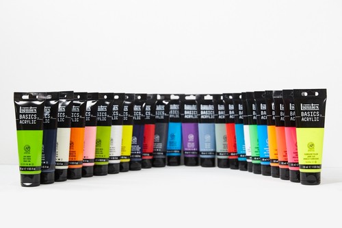 Liquitex basics acrylic paint - liquitex,