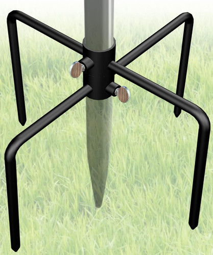 Pole stabilizer stand base - pole,