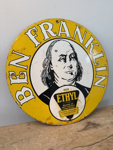 Usa enamel sign - sign, franklin