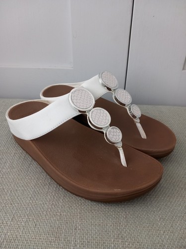 Fitflop white leather - white,