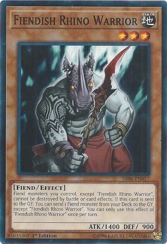 Fiendish rhino warrior - rhino,