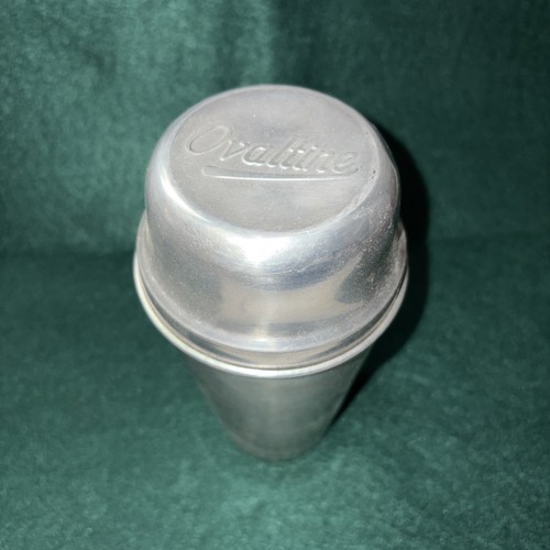 Vintage aluminum ovaltine - vintage,