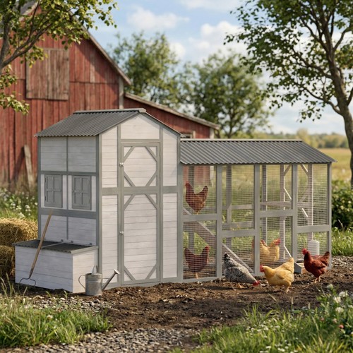 147 extra large chicken coop - extra,