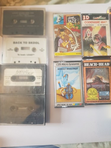 Spectrum games tapes - games, 21+