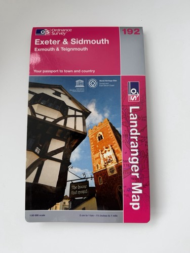 Ordnance survey landranger - survey, map