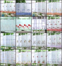 VOILE CAFE NET CURTAIN PANEL
