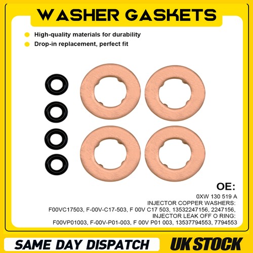 Injector seal kit - kit, bmw