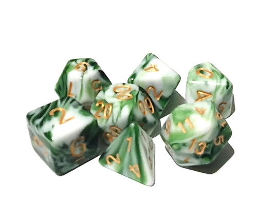 Dnd dice set polyhedral resin - dnd,
