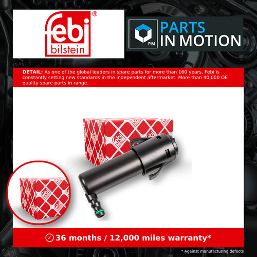 Headlight washer jet - washer,