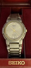 Seiko watch Quartz Titanium