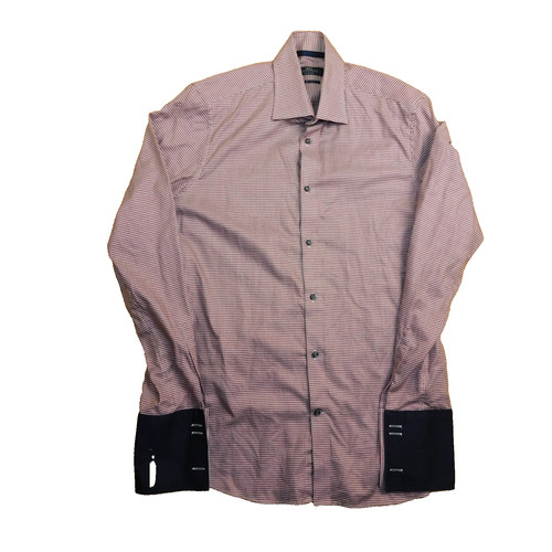 Next slime fit chequered shirt - next,