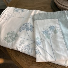 Laura Ashley Embroidered Single Bedding Set ( 2 Pillowcases) In Duck Egg