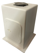 Grp boat seat storage box - seat,