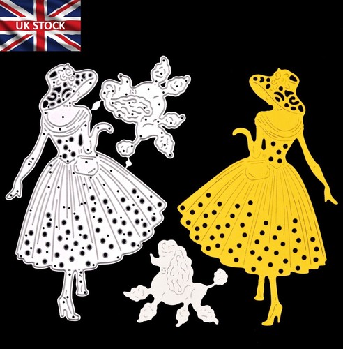 Retro chic lady - lady, with