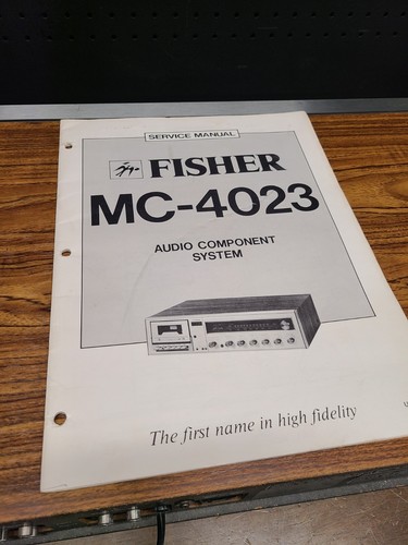Fisher 4023 stereo - fisher, system