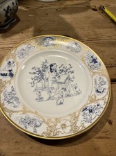 Beautiful  Antique Hans Christian Andersen Plate 1805-1875,Copenhagen Porcelain